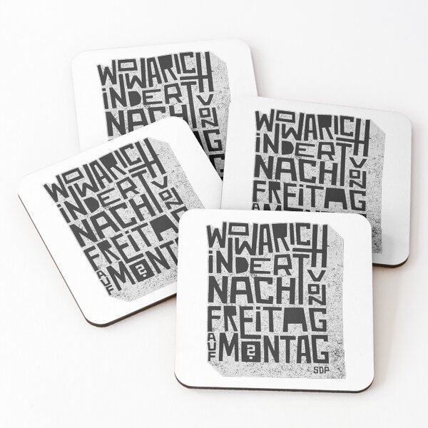 Artikelvorschau,  SDP BAND – Wo war ich in der Nacht von Freitag auf Montag entworfen und verkauft von KentheCatCute.