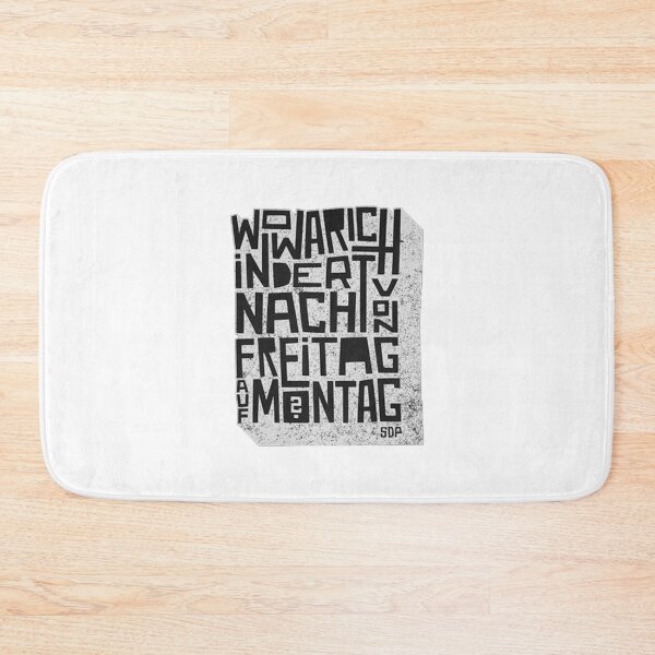 Item preview,  SDP BAND - Wo war ich in der Nacht von Freitag auf Montag designed and sold by KentheCatCute.