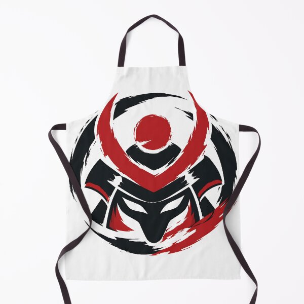 Item preview, Red Samurai Kabuto Emblem Art designed and sold by Jaideep Walia.