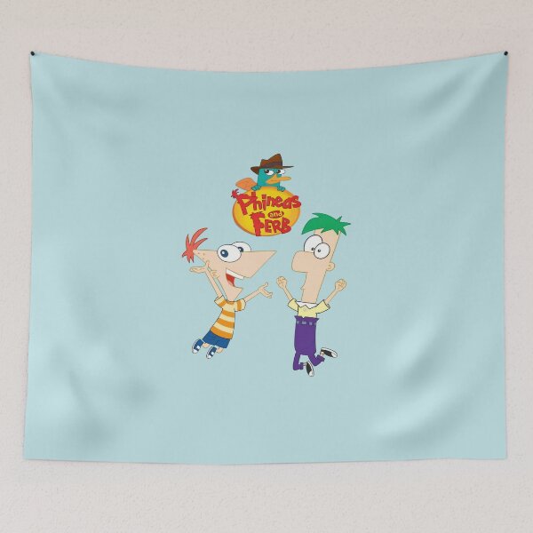 Item preview, Phineas And Ferb With Perry The Platypus designed and sold by Worldofrat.