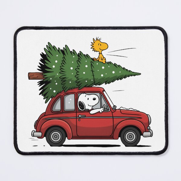 Item preview, Winter Road Trip Cartoon Car Christmas Adventure designed and sold by JosephMar54236.
