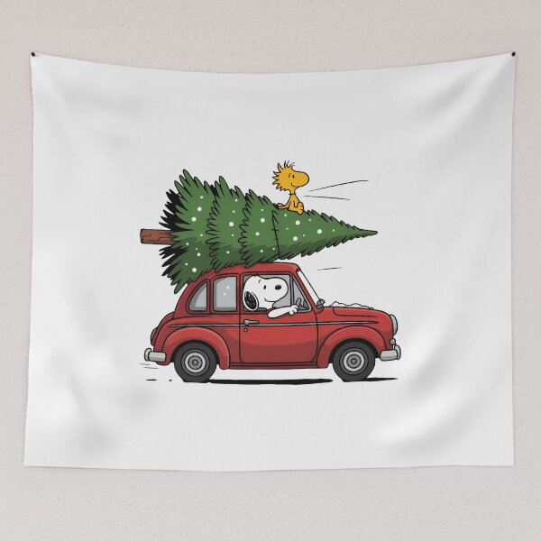 Item preview, Winter Road Trip Cartoon Car Christmas Adventure designed and sold by JosephMar54236.