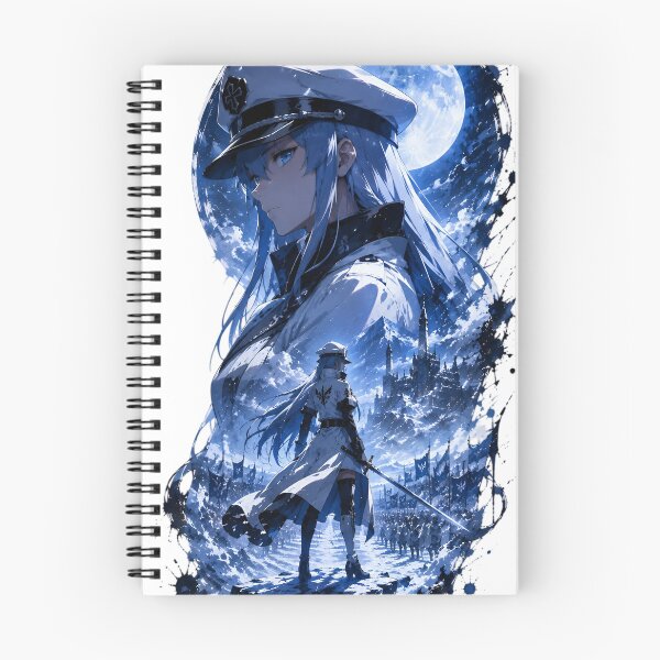 Item preview, Ice Queen Warrior – Blue Moon Anime Empress Winter Fantasy Art designed and sold by Dyan4.