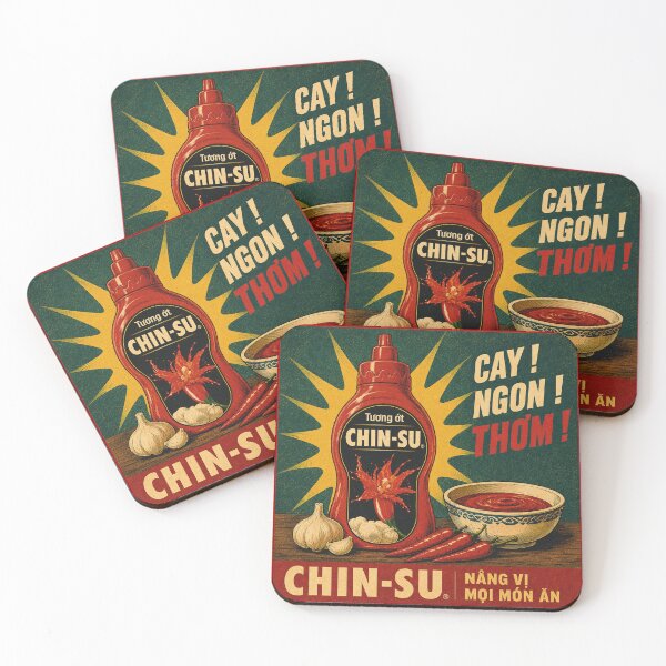 Item preview, Chin-Su–Cay! Ngon! Thơm! Vintage Vietnam designed and sold by Pop Pantheon & Trim Team.