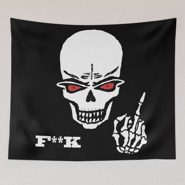 Item preview, Hand-drawn skull designed and sold by MarionsArt.