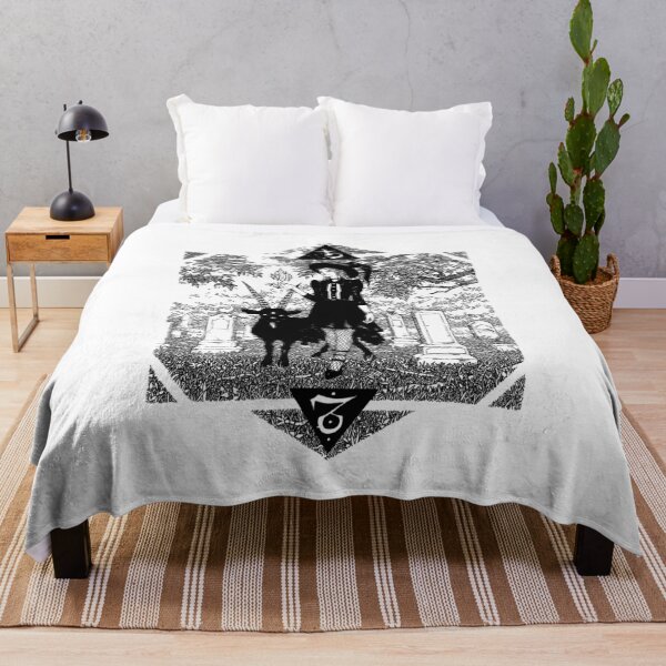 Item preview, CAPRICORN - Witch with Goat in Graveyard designed and sold by eriksolemart.