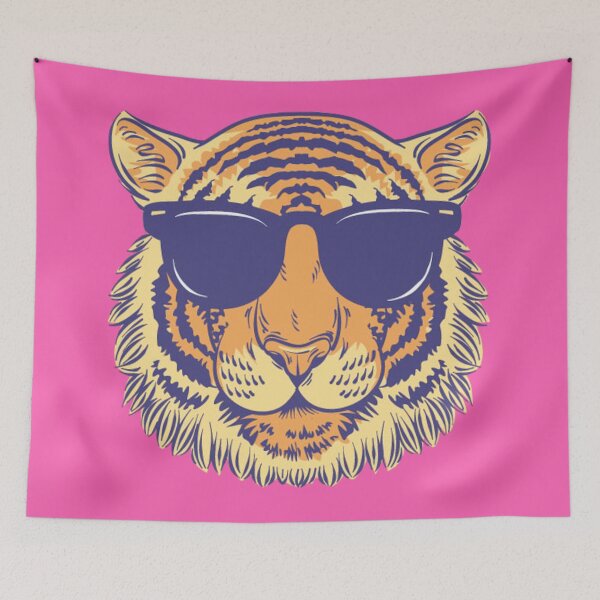 Aperçu de l'œuvre Cool Tiger créée et vendue par twindragonthreads.