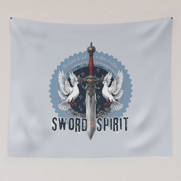 Item preview, Sword & Spirit Hebrews 4:12 Faith Looks Good designed and sold by FaithLooksGood.