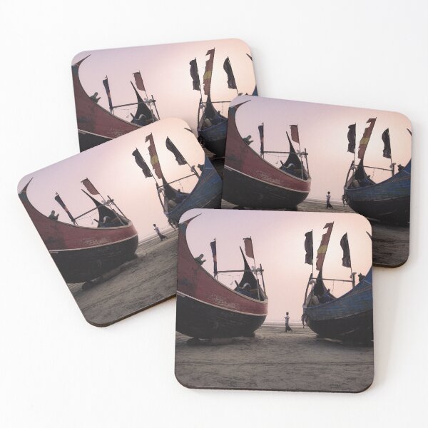 Item preview, Moon Boats Cox's Bazaar Bangladesh designed and sold by Glynn  Lavender.