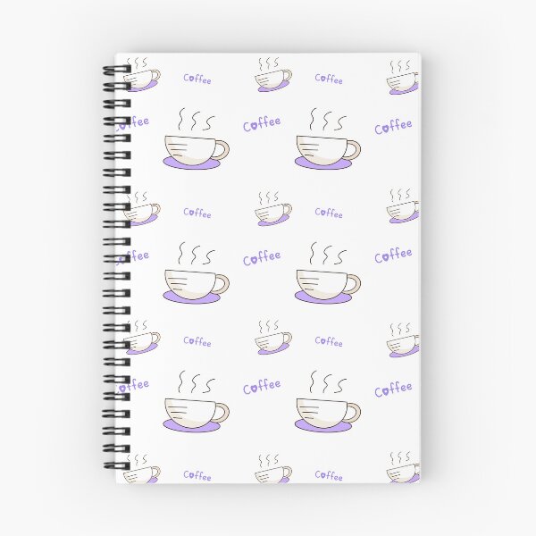 Item preview, Cute Coffee Cup Seamless Pattern Illustration designed and sold by Porpor Artwork.