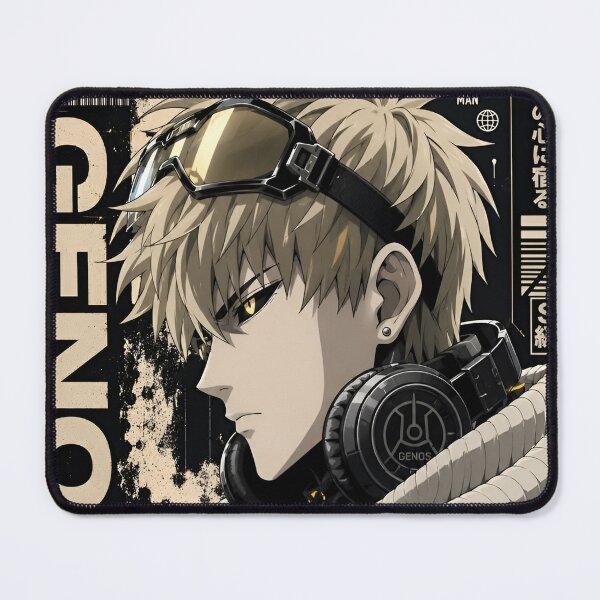 Item preview, Cybernetic Anime Warrior – Futuristic Cyborg Hero Portrait designed and sold by Dyan4.