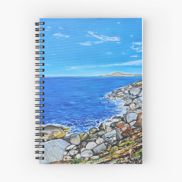 Item preview, Where granite meets the wide-blue sea designed and sold by ChristineDavisArt.