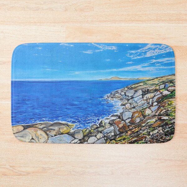 Item preview, Where granite meets the wide-blue sea designed and sold by ChristineDavisArt.
