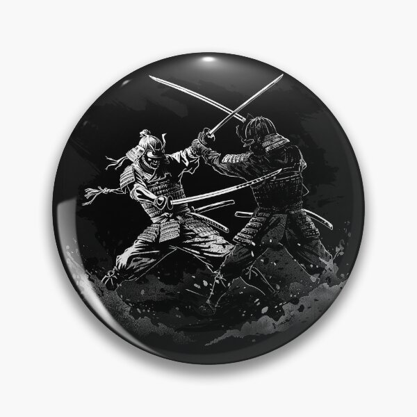 Item preview, Samurai Sword Duel Katana Warriors Japanese Battle Art Design designed and sold by inkoutninja.
