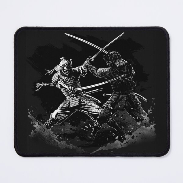 Item preview, Samurai Sword Duel Katana Warriors Japanese Battle Art Design designed and sold by inkoutninja.