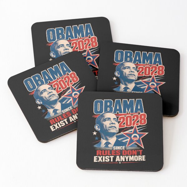 Item preview, Obama 2028 Since Rules Don't Exist Anymore designed and sold by Glitch-Critters.