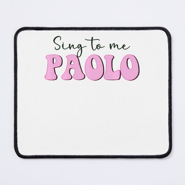 Item preview, Sing To Me Paolo designed and sold by Glitch-Critters.