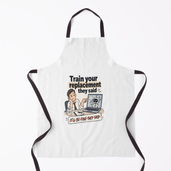 Item preview, Train Your Replacement AI Workplace Humor designed and sold by JMDG Studio.