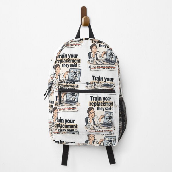 Item preview, Train Your Replacement AI Workplace Humor designed and sold by JMDG Studio.