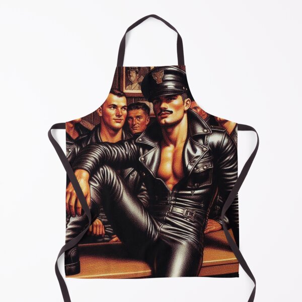 Item preview, Vintage Gay Leather Bar Berlin Daddy Leather Art designed and sold by ItsAKinkThing.