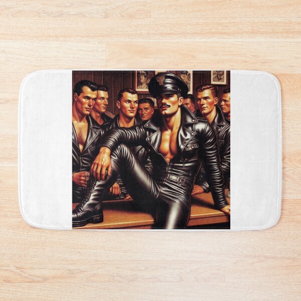 Item preview, Vintage Gay Leather Bar Berlin Daddy Leather Art designed and sold by ItsAKinkThing.