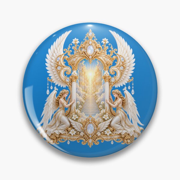 Item preview, Heavenly Gate Trophy — Ascension | Angelic Art Nouveau designed and sold by sunbowjp stadio.