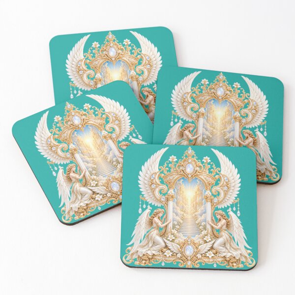 Item preview, Heavenly Gate Trophy — Ascension | Angelic Art Nouveau designed and sold by sunbowjp stadio.