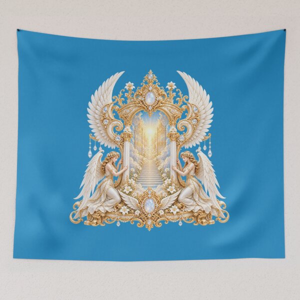 Item preview, Heavenly Gate Trophy — Ascension | Angelic Art Nouveau designed and sold by sunbowjp stadio.