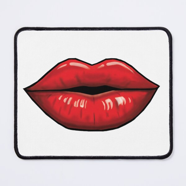 Item preview, Glossy Red Lips designed and sold by ScottsGraphics.