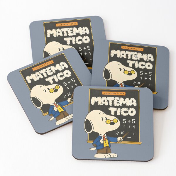Item preview, Razonamiento Matematico Dog Teacher Chalkboard designed and sold by Bomebomst.
