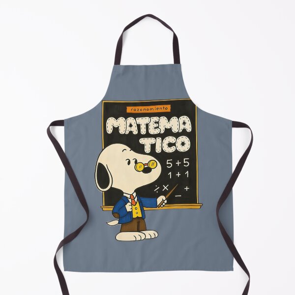Item preview, Razonamiento Matematico Dog Teacher Chalkboard designed and sold by Bomebomst.