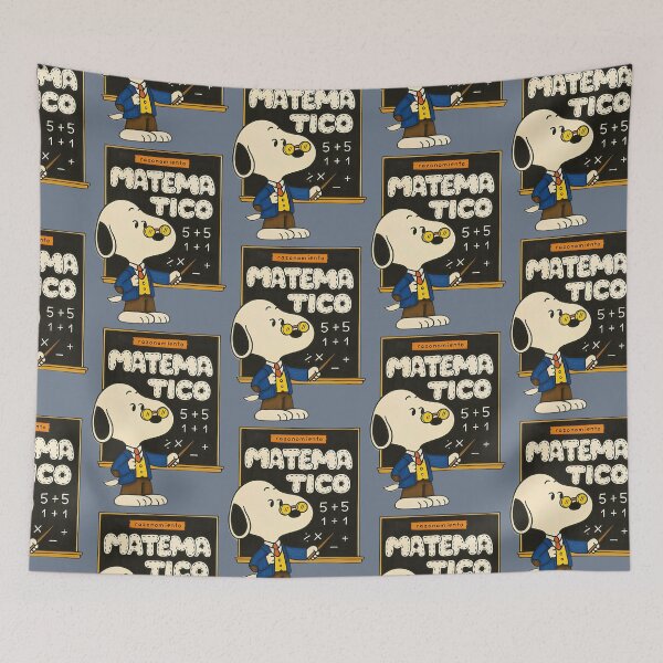 Item preview, Razonamiento Matematico Dog Teacher Chalkboard designed and sold by Bomebomst.