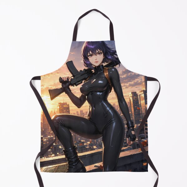 Item preview, Motoko Kusanagi Ghost in the Shell Rooftop Sunset Watch designed and sold by BrianRayan.