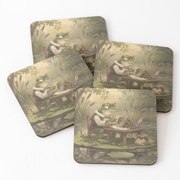 Item preview, Toad Tax Collector of the Pond designed and sold by PictorialWhimsy.
