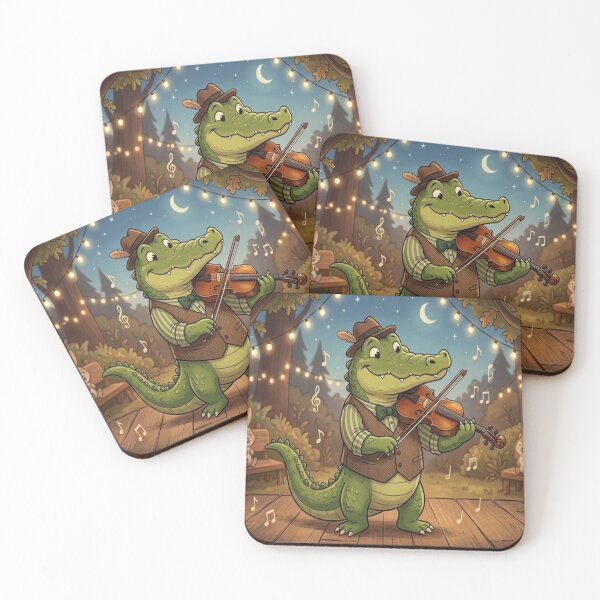 Item preview, Gator fiddlin' around designed and sold by GAWPAWshop.