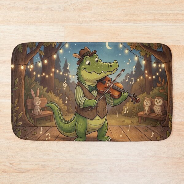 Item preview, Gator fiddlin' around designed and sold by GAWPAWshop.