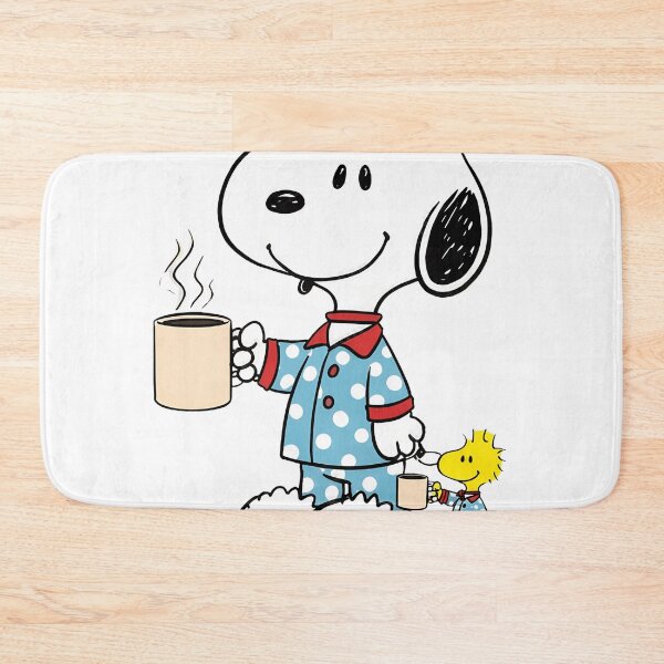 Item preview, Cute Cartoon Dog Coffee Pajama Morning Friends Artwork designed and sold by KathleenR67443.