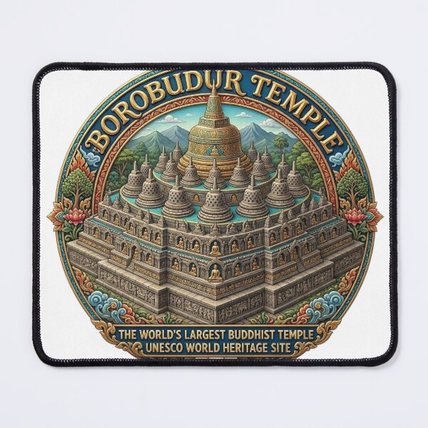 Item preview, BOROBUDUR TEMPLE, CENTRAL JAVA designed and sold by likbatonboot.