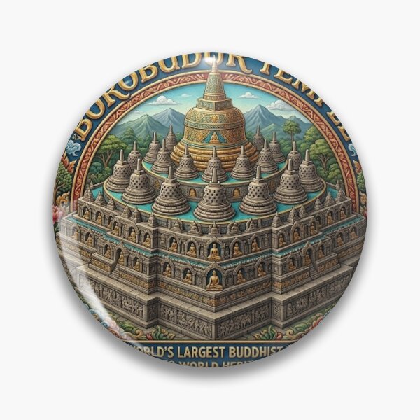 Item preview, BOROBUDUR TEMPLE, CENTRAL JAVA designed and sold by likbatonboot.