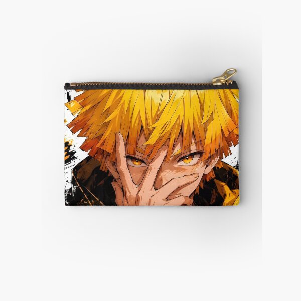 Item preview, Electric Thunder Anime Warrior – Golden Lightning Streetwear designed and sold by Dyan4.