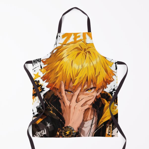 Item preview, Electric Thunder Anime Warrior – Golden Lightning Streetwear designed and sold by Dyan4.