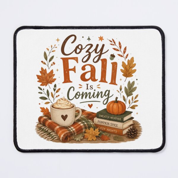 Item preview, Cozy Fall Is Coming – Autumn Cozy Sweater Weather Design designed and sold by M1144.