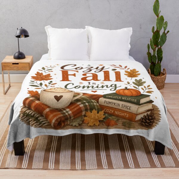 Item preview, Cozy Fall Is Coming – Autumn Cozy Sweater Weather Design designed and sold by M1144.