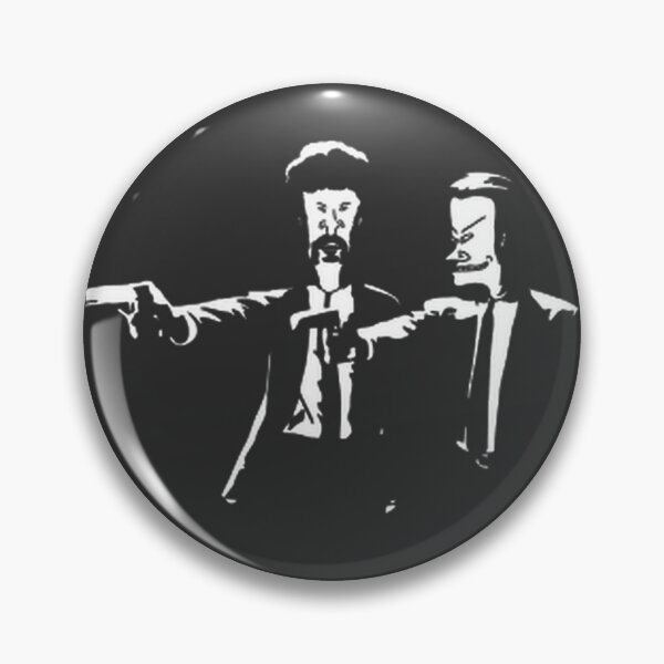 Item preview, Beavis And Butthead Pulp Fiction | Limited Edition designed and sold by GothBoyArt.