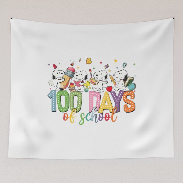 Item preview, 100 Days of School Snoopy  designed and sold by apamictryArt.