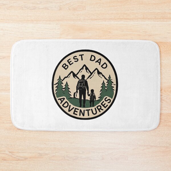 Item preview, Best Dad Adventures | Outdoor Dad designed and sold by LuloCreative.