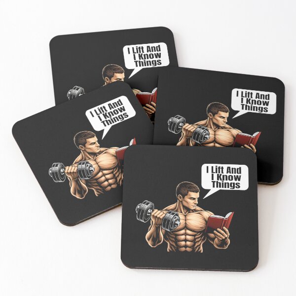 Item preview, I Lift And I Know Things designed and sold by TheFineShirt.