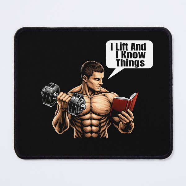 Item preview, I Lift And I Know Things designed and sold by TheFineShirt.
