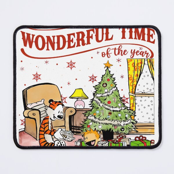 Item preview, Wonderful Christmas Time Cartoon Tiger Holiday Artwork designed and sold by KathleenR67443.