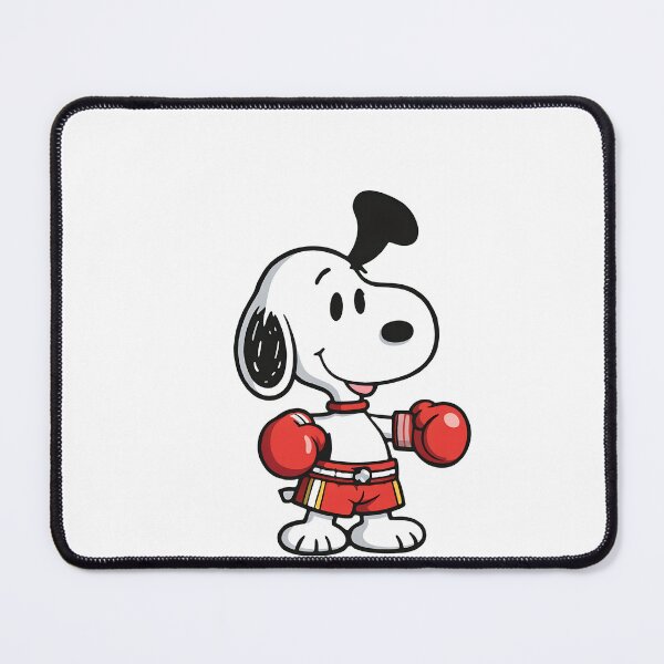 Item preview, Boxing Snoopy Pugilist Cartoon Dog designed and sold by apamictryArt.